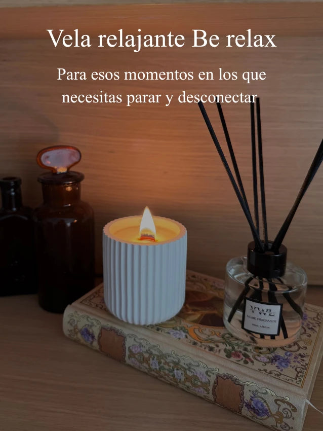 Vela Relajante Be Relax – Sin Tóxicos