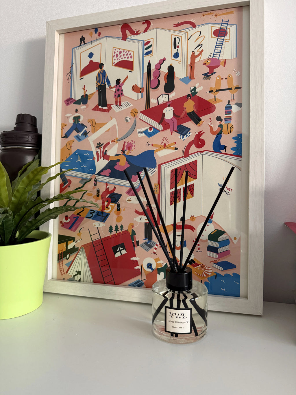 Mikado Lavanda Limón – Difusor de Varillas Artesanal