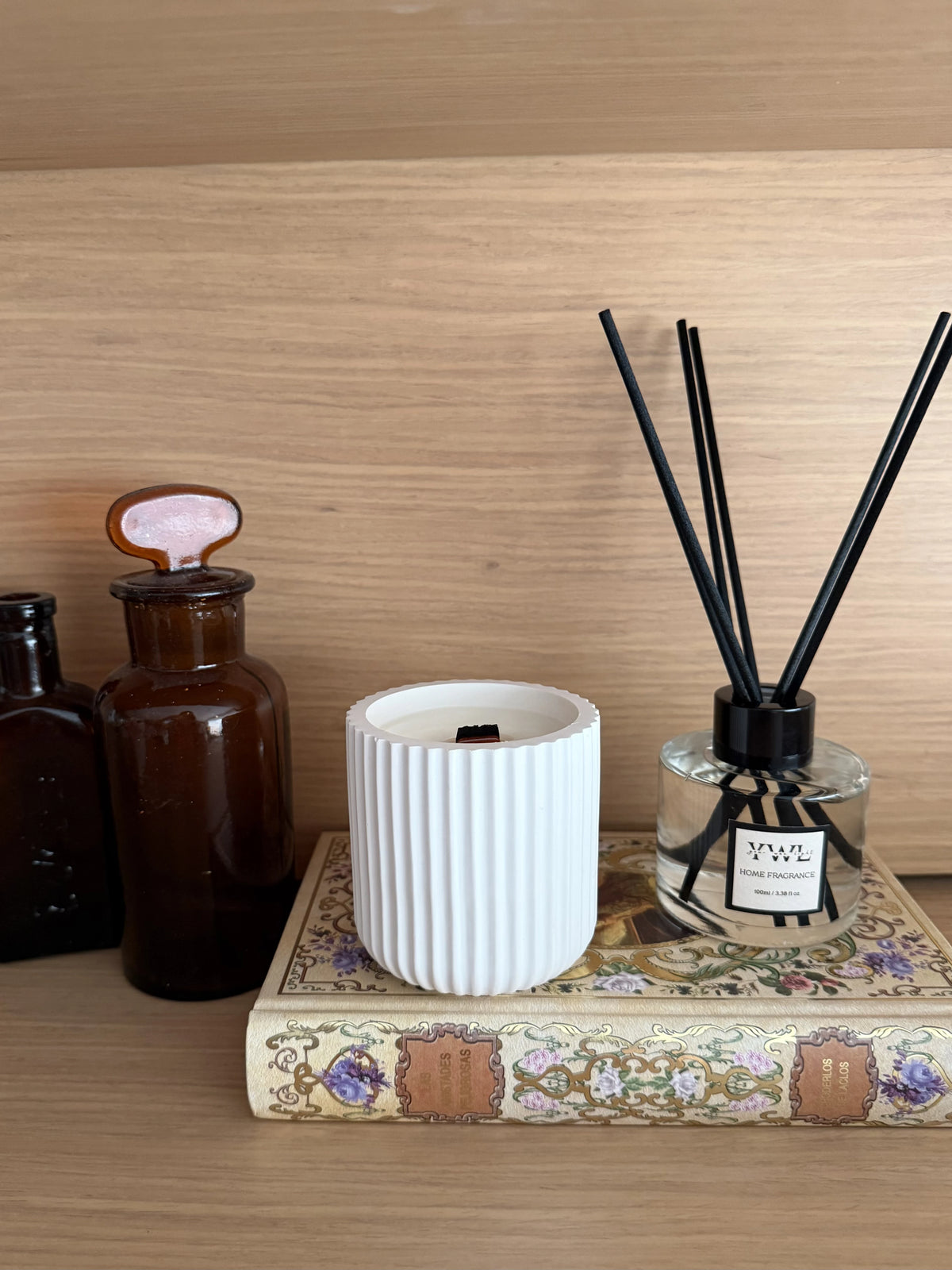Mikado Té Blanco – Difusor de Varillas Artesanal